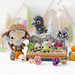 Halloween Night (Graveyard, Spider) pattern 