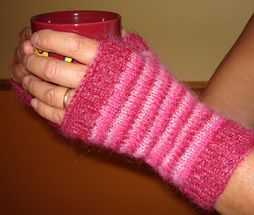 Fingerless Mittens Marina photo 1