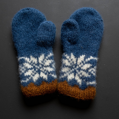Felted Narvik Votter - Emilie Bjørnå
