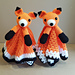 Foxy Fox Lovey Security Blanket pattern 