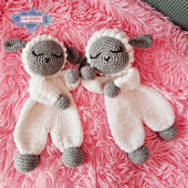 Farm Lamb Rag Doll Crochet Pattern by Crafting Happiness