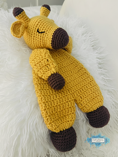 Safari Giraffe Ragdoll Crochet Pattern by Crafting Happiness