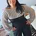 Basic Mesh Shrug pattern
