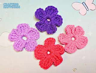 Crochet Flower With No Magic Ring Needed Free Pattern And Tutorial By Crafting Happiness