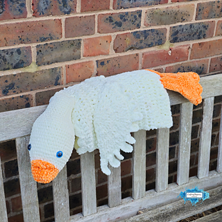 3in1 Farm Goose Baby Blanket Crochet Pattern By Crafting Happiness