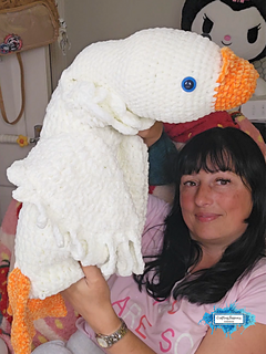3in1 Farm Goose Baby Blanket Crochet Pattern By Crafting Happiness