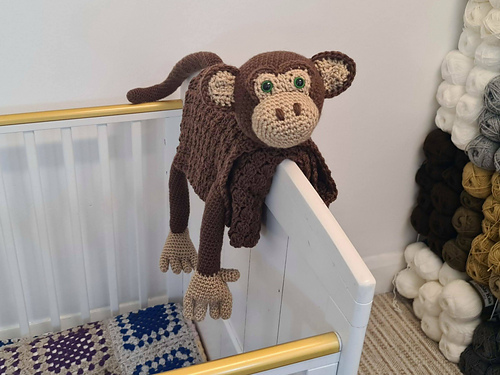 Ravelry: 3in1 Jungle Monkey Baby Blanket pattern by Crafting Happiness