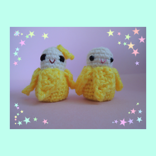 Bananfingerpuppet - Amy Englehart