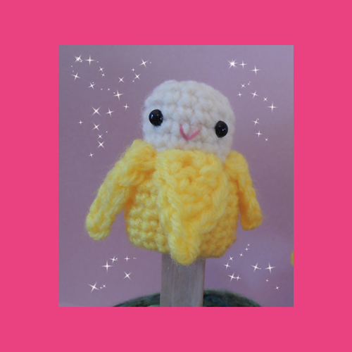 Bananfingerpuppet - Amy Englehart