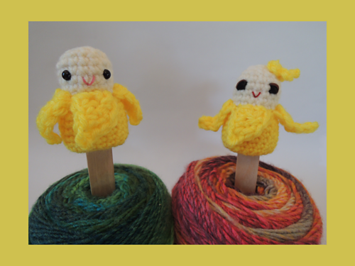 Bananfingerpuppet - Amy Englehart