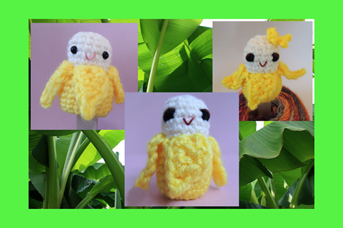 Bananfingerpuppet - Amy Englehart