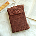 Vintage Mocha Beaded Book Sleeve pattern 