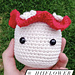 Marshmallow Mushroom Amigurumi pattern