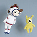 Astronaut Girl pattern 