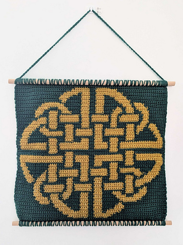 Celtic Dara Knot Tapestry