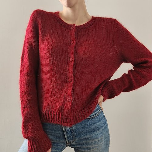 Kognac Cardigan - Atelier Castin