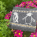Rockhopper penguin cowl pattern