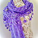Violet Haze Shawl pattern 