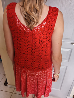 XL - Hobbii friends coton 8/8 rouge