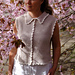 Pétale vest pattern 
