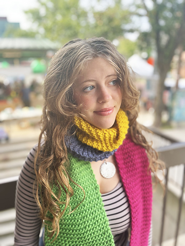 Ravelry: Bulky Block Scarf (Knit) pattern by Carol Sickman-Garner
