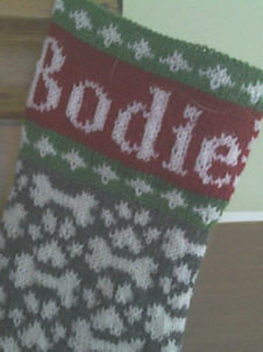 Bodie's Christmas Stocking Chart photo 2