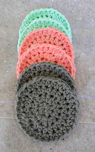 Crochet Face Scrubby