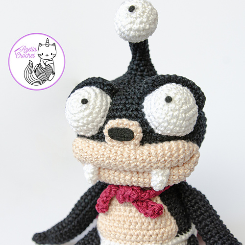Nibbler Futurama Amigurumi - Emma Raymond