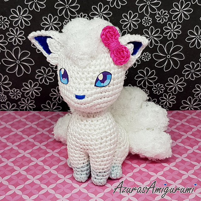 Ravelry Pokemon Vulpix pattern by Azuras Amigurumi