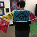 Narrow Crochet Skull Scarf photo 3