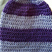 Striped Slouchy & Scarf Set photo 4