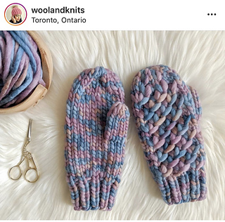 Knitted in SugarBush Chill by @woolandknits