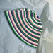Stripes Bucket Hat pattern 