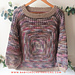 Granny Waffle Jumper pattern 