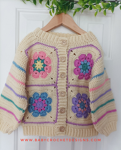 Pattern Mix Cardigan