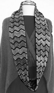 Ravelry: Chevron Loop Cowl pattern by Bad Woman Yarn