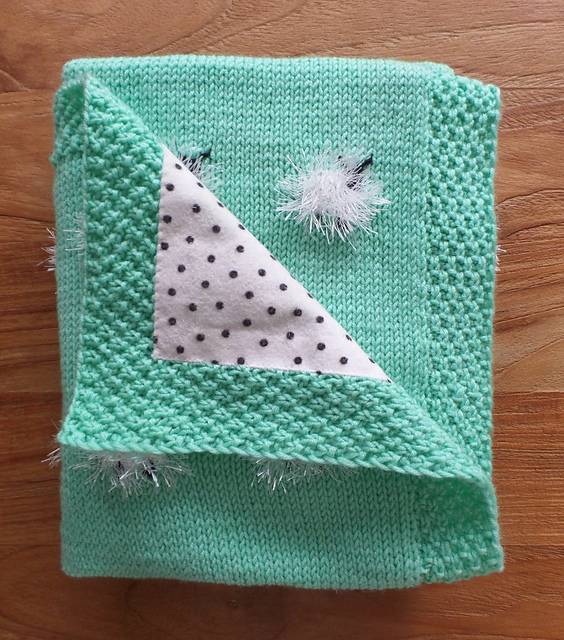 Ravelry Badouza's Sheep baby blanket