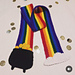 Pot of Gold Rainbow Scarf pattern 