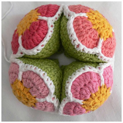 Flower Amish Puzzle Ball 다른 모습 3