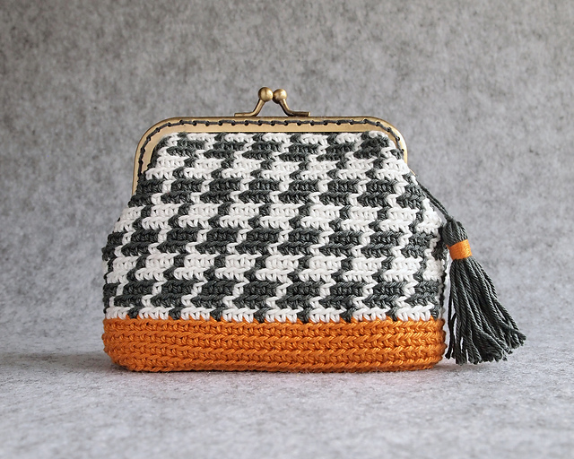 crochet coin purse design