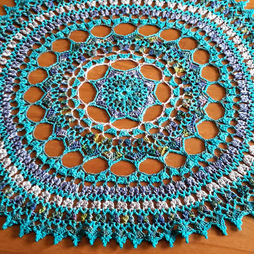 Autumn Spice Mandala Doily photo 5