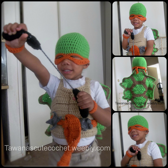 Ravelry: TMNT Costume Set pattern by Tawana Edwards