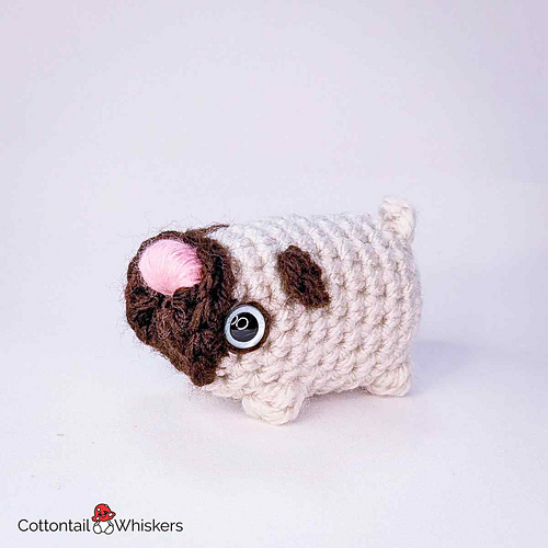Mini Pug Hund - Bea King
