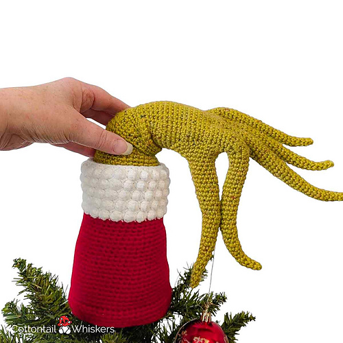 Grinch Christmas Tree Topper - Bea King