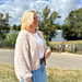 Dancing Queen top-down Bernadette cardigan pattern