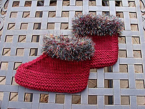 Fuzzy Cuff Ladies Slippers photo 1