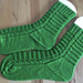 Blueberry Muffin socks pattern