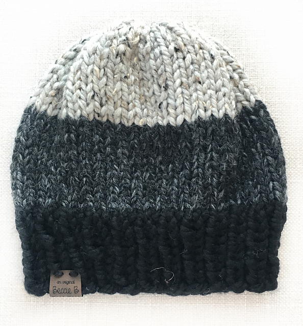 Charcoal Charm Winter Hat pattern by 