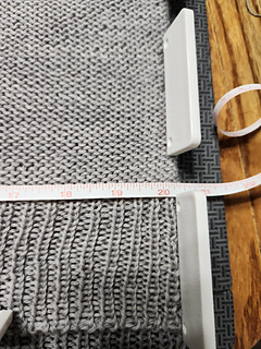 Post Block Width:
Ribbing and Body:
~ 20.25" flat