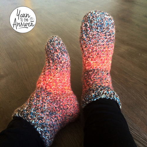Wooly slipper socks photo 1